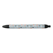 Sushi Nigiri Maki Roll Pattern Zwarte Inkt Pen (Voorkant)