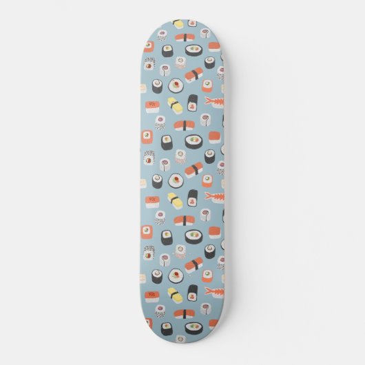 Sushi Nigiri Maki Roll Skateboard (Voorkant)