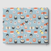 Sushi Nigiri Sashimi Maki Roll Custom Name Gastenboek (Achterkant)