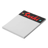 Sushi Notitieblok (Gedraaid)