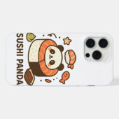 Sushi Panda iPhone Hoesje (Achterkant horizontaal)