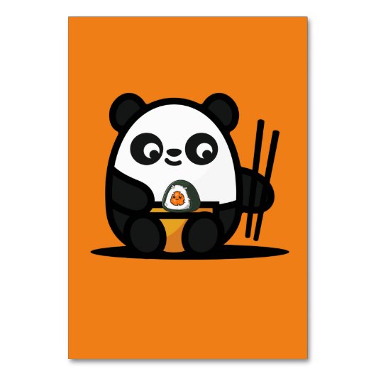 Sushi Panda Kaart (Voorkant)