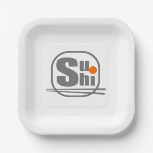 Sushi Paper-Bord Papieren Bordje
