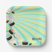 Sushi Papieren Bordje (Voorkant)