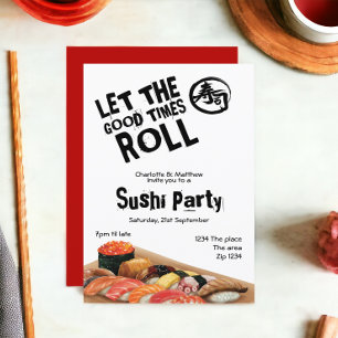 Sushi Party Japanners laten de goede tijden draaie Kaart