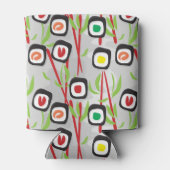 Sushi Pattern Blikjeskoeler (Achterkant)