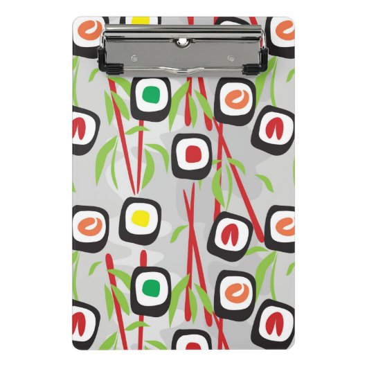 Sushi Pattern Mini Klembord (Voorkant)