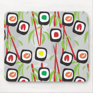 Sushi Pattern Muismat
