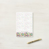 Sushi Pattern Post-it® Notes (Op bureau)