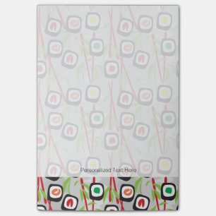 Sushi Pattern Post-it® Notes