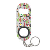 Sushi Pattern Sleutelhanger Flessenopener (Achterkant)