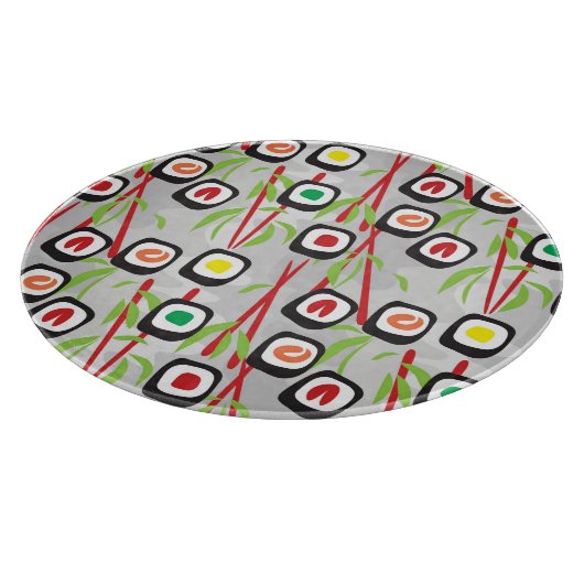 Sushi Pattern Snijplank (Hoek)