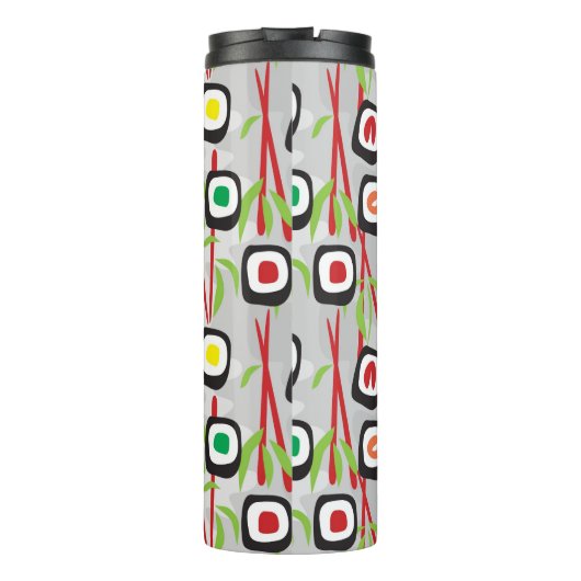 Sushi Pattern Thermosbeker (Achterkant)