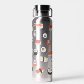 Sushi Pattern Waterfles (Achterkant)
