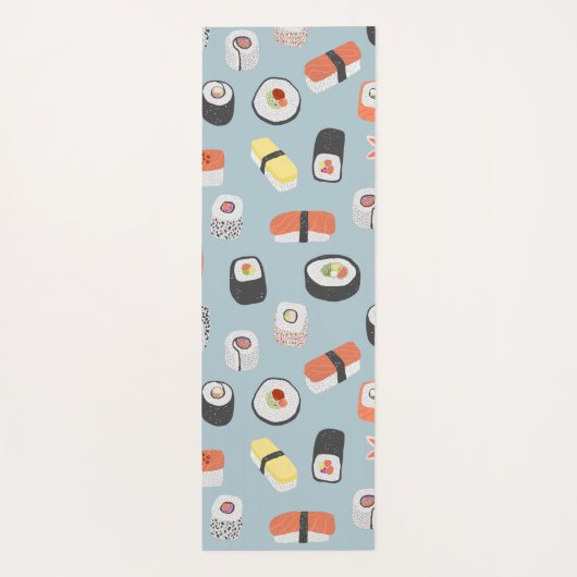 Sushi Pattern Yogamat (Achterkant)