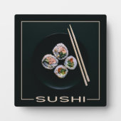 Sushi plaque fotoplaat (Voorkant)