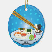 Sushi Platter DBL Ornement Divisé (Gauche)