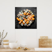 Sushi Platter Poster (Keuken)