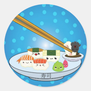 Sushi Platter Sticker