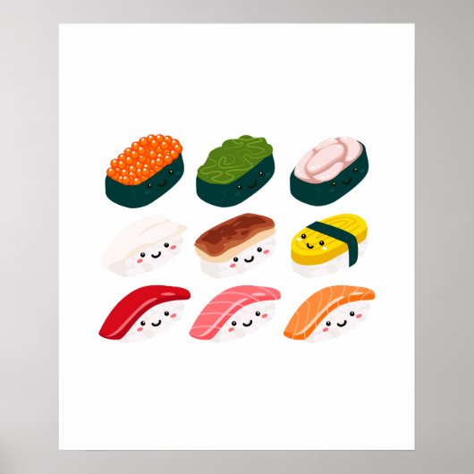Sushi Poster (Voorkant)