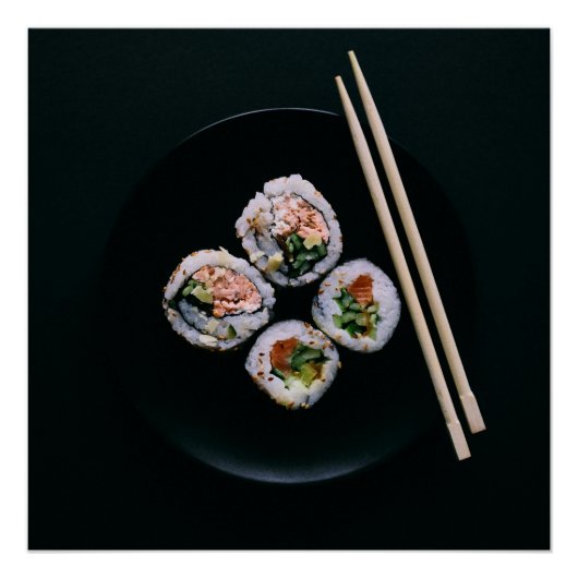 Sushi poster perfect poster (Voorkant)