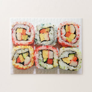 Sushi Puzzle Legpuzzel