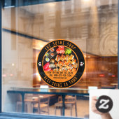 Sushi Restaurant Grote Voorzijde aanpassen Raamsticker (Cafe Raam)