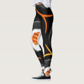 Sushi Roll Atletische Yoga Leggings (Links)