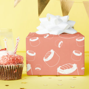 sushi roll cadeaupapier