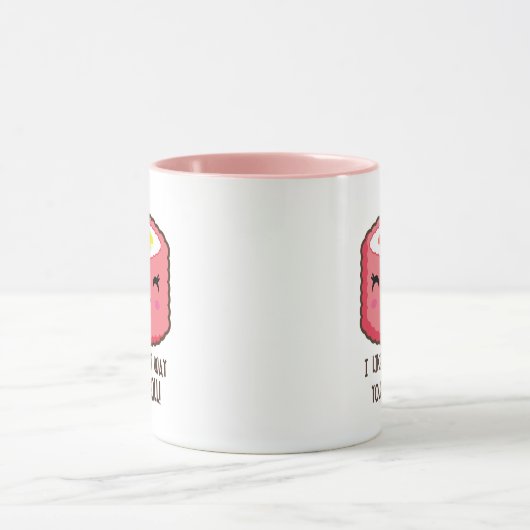 Sushi Roll Emoji Mok (Midden)