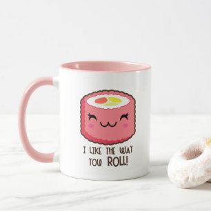 Sushi Roll Emoji Mok