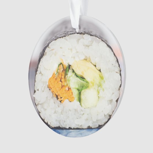 Sushi roll Fish and rice Ornament (voorkant)