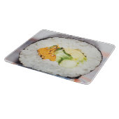 Sushi roll Fish and rice Snijplank (Hoek)