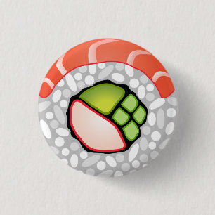 Sushi Roll Ronde Button 3,2 Cm