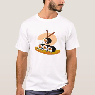 sushi roll t-shirt