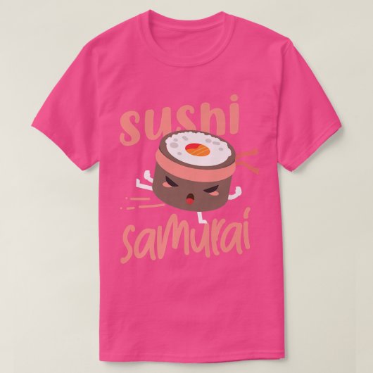 Sushi Samurai (2) T-shirt (Design voorkant)