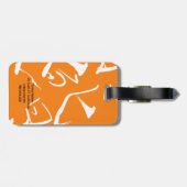 SUSHI schedel bagagelabels (Achterkant horizontaal)