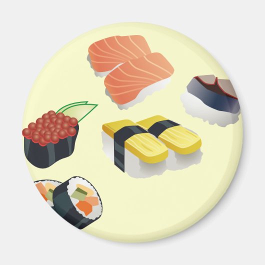 Sushi Set Design Magneet (Voorkant)
