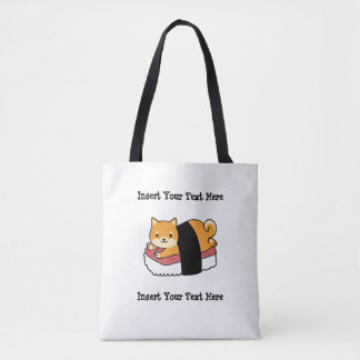 Sushi Shiba Inu - Cute Dog Japans voedsel Draagtas