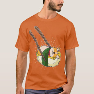 Sushi Shiba Inu Japanse hond Japan Sushi T-shirt