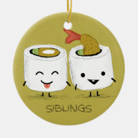 Sushi Siblings Kawaii Tempura Shrimp Sushi Twins