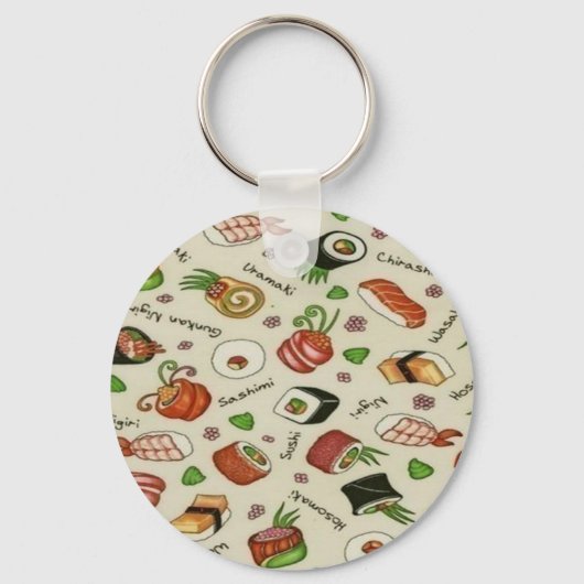 Sushi Sleutelhanger (Voorkant)
