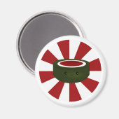 Sushi Star - Magnet blanc (Recto/Verso)