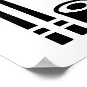 Sushi sticks sashimi poster (Hoek)