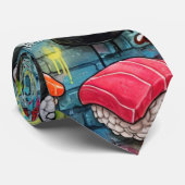 Sushi stropdas (Opgerold)