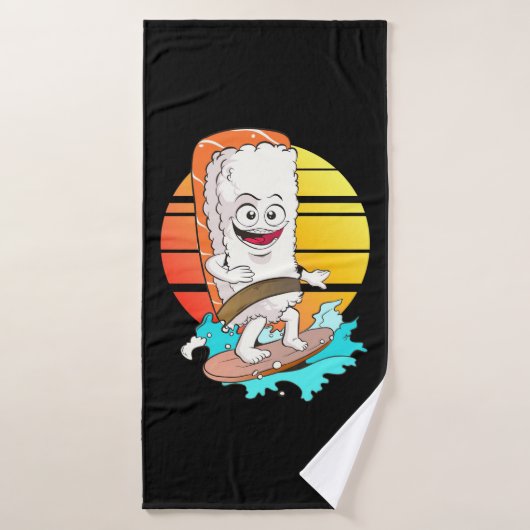 Sushi surf (Serviette de bain)
