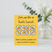 Sushi Sushi Invitation (Debout devant)
