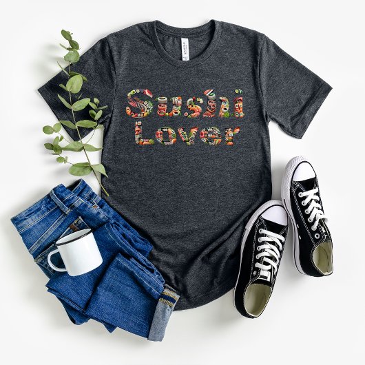 Sushi T-shirt, Sushi Lover Shirt, Japans, eten T-shirt