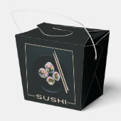 Sushi take-out gunstboxen bedankdoosjes (Achterkant)