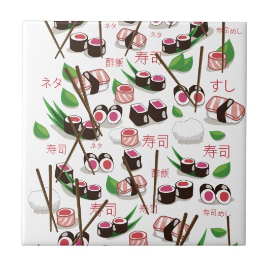 Sushi Tegeltje (Voorkant)